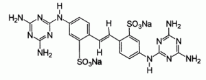 C.I.Fluorescent Brightener 1,C.I.40630,CAS 15339-39-6,632.55,C20H18N12Na2O6S2,Atul Swetak CR,Dayglo BVN,OWA BVN,Tinopal BV