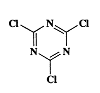184.41,2,3,4,5-triazine,6-trichloro-,6-Trichloro-1,C3Cl3N3,CAS 108-77-0