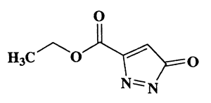 Ethyl 5-oxo-5H-pyrazole-3-carboxylate,1H-Pyrazloe-3-carboxylic acid,4,5-dihydro-5-oxo-ethyl ester,CAS 58607-90-2,154.12,C6H6N2O3