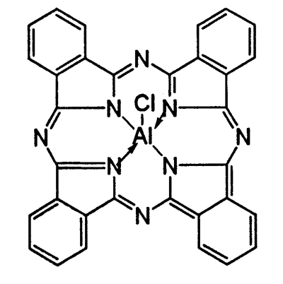 C.I.Pigment Blue 79,C.I.761300,CAS 14154-42-8,574.96,C32H16AlClN8,Aluminum Blue,Aluminum Chlorophthalocyanine