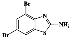 2-Amino-4,6-dibromobenzothiazole,2-Benzothiazolamine,4,6-dibromo-,CAS 16582-60-8,307.99,C7H4Br2N2S