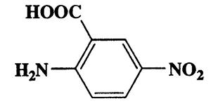 2-Amino-5-nitrobenzoic acid,Benzoic acid,2-amino-5-nitro-,CAS 616-79-5,182.13,C7H6N2O4