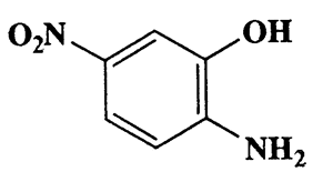 2-Amino-5-nitrophenol,Phenol,2-amino-5-nitro-,CAS 121-88-0,154.12,C6H6N2O3