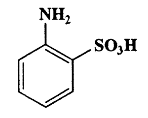 2-Aminobenzenesulfonic acid,Benzenesulfonic acid,2-amino-,CAS 88-21-1,173.19,C6H7NO3S
