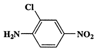 2-Chloro-4-nitrobenzenamine,Benzenamine,2-chloro-4-nitro-,CAS 121-87-9,172.57,C6H5ClN2O2 