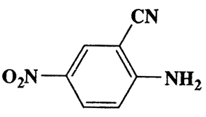 2-Cyano-4-nitroaniline,Benzonitrile,2-amino-5-nitro-,CAS 17420-30-3,147.14,C7H5N3O2