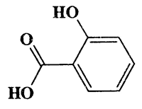 2-Hydroxybenzoic acid,Benzoic acid,2-hydroxy-,CAS 69-72-7,138.12,C7H6O3