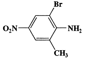 2-Methyl-4-nitro-6-bromoaniline,Benzenamine,2-bromo-6-methyl-4-nitro-,CAS 102170-56-9,231.05,C7H7BrN2O2