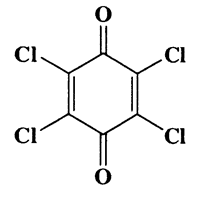 2,3,5,6-Tetrachlorocyclohexa-2,5 -diene-1,4-dione,2,5-Cyclohexadiene-1,4-dione,2,3,5,6-tetrachloro-,CAS 118-75-2,245.88,C6Cl4O2