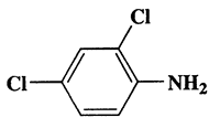 2,4-Dichloroaniline,Benzenamine,2,4-dichloro-,CAS 554-00-7,162.02,C6H5Cl2N