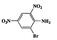 2,4-Dinitro-6-bromoaniline,Benzenamine,2-bromo-4,6-dinitro-,CAS 1817-73-8,262.00,C6H4BrN3O4