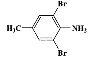 2,6-Dibromo-4-methylbenzenamine,Benzenamine,2,6-dibromo-4-methyl-,CAS 6968-24-7,264.95,C7H7Br2N