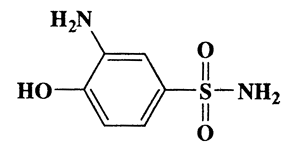 3-Amino-4-hydroxybenzenesulfonamide,Benzenesulfonamide,3-amino-4-hydroxy-,CAS 98-32-8,188.20,C6H8N2O3S