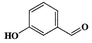 3-Hydroxybenzaldehyde,Benzaldehyde,3-hydroxy-,CAS 100-83-4,122.12,C7H6O2