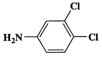 3,4-dichlorobenzenamine,Benzenamine,3,4-dichloro-,CAS 95-76-1,162.02,C6H5Cl2N