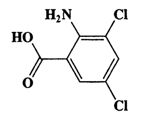 3,5-Dichloroanthranilic acid,Benzoic acid,2-amino-3,5-dichloro-,CAS 2789-92-6,206.03,C7H5Cl2NO2