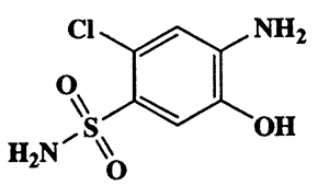 4-Amino-2-chloro-5-hydroxybenzenesulfonamide,Benzenesulfonamide,4-amino-2-chloro-5-hydroxy-,CAS 41606-65-9,222.65,C6H7ClN2O3S