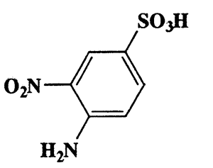 4-Amino-2-nitrobenzenesulfonic acid,Benzenesulfonic acid,4-amino-3-nitro-,CAS 616-84-2,218.19,C6H6N2O5S