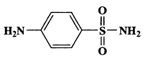 4-Aminobenzenesulfonamide,Benzenesulfonamide,4-amino-,CAS 63-74-1,172.20,C6H8N2O2S