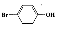 4-Bromophenol,Phenol,4-bromo-,CAS 106-41-2,173.01,C6H5BrO