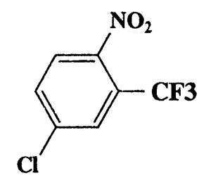 4-Chloro-1-nitro-2-(trifluoromethyl)benzene,Benzene,4-chloro-1-nitro-2-(trifluoromethyl)-,CAS 118-83-2,225.55,C7H3ClF3NO2