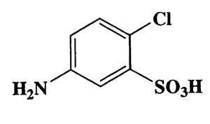 5-Amino-2-chlorobenzenesulfonic acid,Benzenesulfonic acid,5-amino-2-chloro-,CAS 88-43-7,207.43,C6H6ClNO3S
