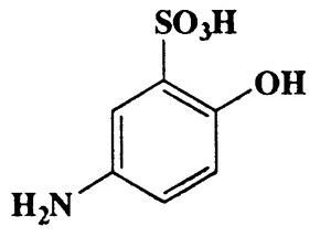 5-Amino-2-hydroxybenzenesulfonic acid,Benzenesulfonic acid,5-amino-2-hydroxy-,CAS 2835-04-3,189.19,C6H7NO4S