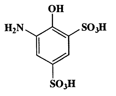 5-Amino-4-hydroxybenzene-1,3-disulfonic acid,1,3-Benzenedisulfonic acid,5-amino-4-hydroxy,CAS 120-98-9,269.25,C6H7NO7S2