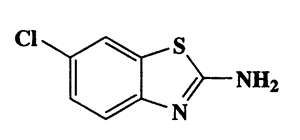 6-Chlorobenzo[d]thiazol-2-amine,2-Benzothiazolamine,6-chloro-,CAS 95-24-9,184.65,C7H5ClN2S