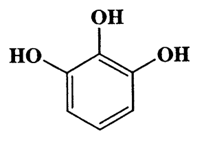 Benzene-1,2,3-triol,1,2,3-Benzenetriol,CAS 87-66-1,126.11,C6H6O3