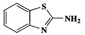 Benzo[d]thiazol-2-amine,2-Benzothiazolamine,CAS 136-95-8,150.20,C7H6N2S