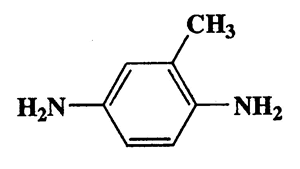 2-Methylbenzene-1,4-diamine,1,4-Benzenamine,2-methyl-,CAS 95-70-5,122.17,C7H10N2