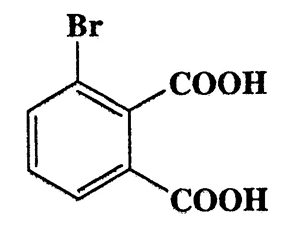 3-Bromophthalic acid,1,2-Benzenedicarboxylic acid,3-bromo-,CAS 116-69-8,245.03,C8H5BrO4