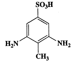 3,5-Diamino-4-methylbenzenesulfonic acid,1,3-Benzenediamine,4-methoxy-,CAS 98-25-9,202.23,C7H10N2O3S