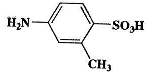 4-Amino-2-methylbenzetiesulfonic acid,o-Toluenesulfonic acid,4-amino-,CAS 133-78-8,187.22,C7H9NO3S