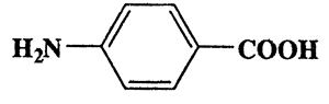 4-Aminobenzoic acid,Benzoic acid,4-amino-,CAS 150-13-0,137.14,C7H7NO2
