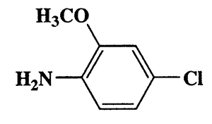 4-Chloro-2-methoxybenzenamine,Benzenamine,4-chloro-2-methoxy-,CAS 93-50-5,157.60,C7H8ClNO