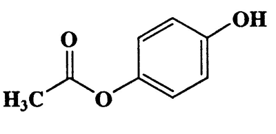 4-Hydroxyphenyl acetate,Hydroquinone,monoacetate,CAS 3233-32-7,152.15,C8H8O3
