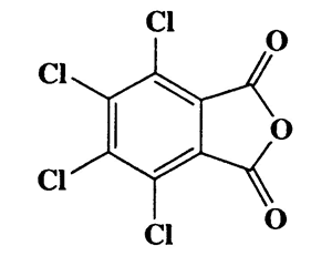 4,5,6,7-Tetrachloroisobenzofuran-1,3-dione,1,3-Isobenzoflirandione,4,5,6,7-tetrachloro-,CAS 117-08-8,285.9,C8Cl4O3