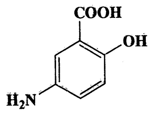 5-Amino-2-hydroxybenzoic acid,Benzoic acid,5-amino-2-hydroxy-,CAS 89-57-6,153.14,C7H7NO3