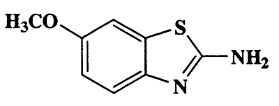 6-Methoxybenzo[d]thiazol-2-amine,2-Benzothiazolamine,6-methoxy-,CAS 1747-60-0,180.23,C8H8N2OS