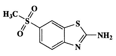 6-(Methylsulfonyl)benzo[d]thiazol-2-amine,2-Benzothiazolamine,6-(methylsulfonyl),CAS 17557-674,228.29,C8H8N2O2S2