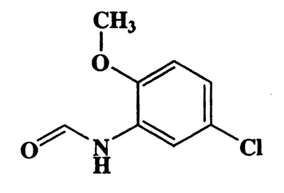 N-(5-chloro-2-rnethoxyphenyl)formamide,Formamicie,N-(5-chloro-2-methoxyphenyl)-,CAS 63429-96-9,185.61,C8H8ClNO2