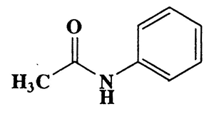 N-phenylacetamide,Acetamide,N-phenyl-,CAS 103-84-4,135.16,C8H9NO