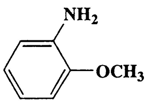 O-Anisidine,Benzenamine,2-methoxy-,CAS 90-04-0,123.15,C7H9NO