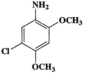 5-Chloro-2,4-dimethoxybenzenamine,Benzenamine,5-chloro-2,4-dimethoxy-,CAS 97-50-7,187.62,C8H10ClNO2