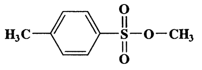 Methyl 4-methylbenzenesulfonate,Benzenesulfonic acid,4-methyl-,methyl ester,CAS 80-48-8,186.23,C8H10O3S