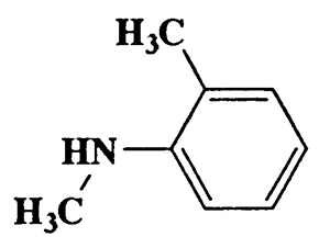 N,2-dimethylbenzenamine,Benzenamine,N,2-dimethyl-,CAS 611-21-2,121.18,C8H11N