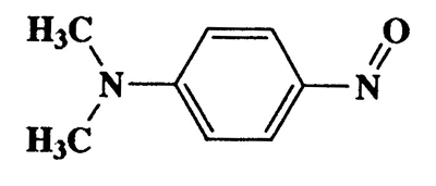N,N-dimethyl-4-nitrosobenzenamine,Benzenamine,N,N-dimethyl-4-nitroso-,CAS 138-89-6,150.18,C8H10N2O