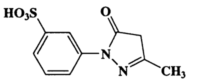 1-(3-Sulfophenyl)-3-methyl-5-pyrazolone,Benzene sulfonic acid,3-(4,5-dihydro-3-methyl-5-oxo-1H-pyrazol-1-yl)-,CAS 119-17-5,254.26,C10H10N2O4S